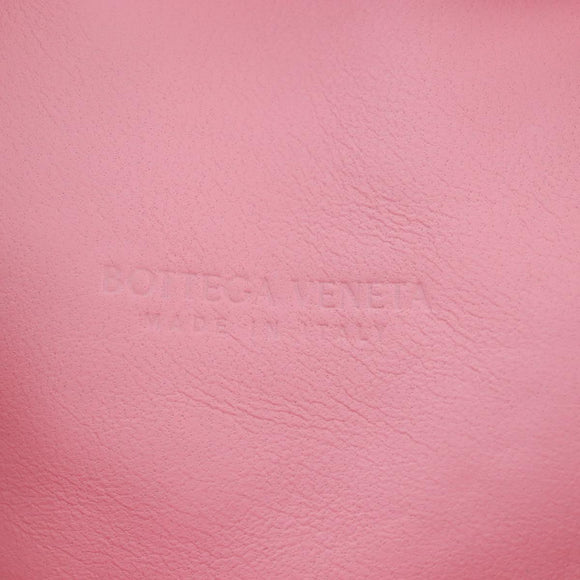 Bottega Veneta Mini The Pouch Shoulder Bag fabric Pink Auth LN237M