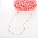 Bottega Veneta Mini The Pouch Shoulder Bag fabric Pink Auth LN237M-7