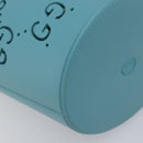 GUCCI Children's Hand Bag rubber Blue 723051 Auth LN238M-14