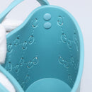 GUCCI Children's Hand Bag rubber Blue 723051 Auth LN238M-17