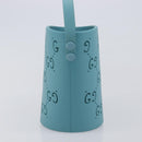 GUCCI Children's Hand Bag rubber Blue 723051 Auth LN238M-4