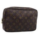 LOUIS VUITTON Monogram Trousse Toilette 23 Clutch Bag M47524 LV Auth LN241-1