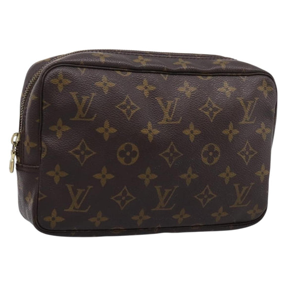 LOUIS VUITTON Monogram Trousse Toilette 23 Clutch Bag M47524 LV Auth LN241
