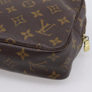 LOUIS VUITTON Monogram Trousse Toilette 23 Clutch Bag M47524 LV Auth LN241-10