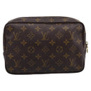 LOUIS VUITTON Monogram Trousse Toilette 23 Clutch Bag M47524 LV Auth LN241-3