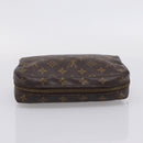 LOUIS VUITTON Monogram Trousse Toilette 23 Clutch Bag M47524 LV Auth LN241-6