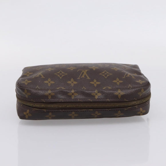 LOUIS VUITTON Monogram Trousse Toilette 23 Clutch Bag M47524 LV Auth LN241