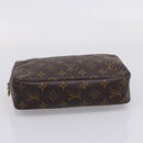 LOUIS VUITTON Monogram Trousse Toilette 23 Clutch Bag M47524 LV Auth LN241-7