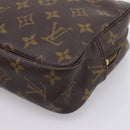 LOUIS VUITTON Monogram Trousse Toilette 23 Clutch Bag M47524 LV Auth LN241-8