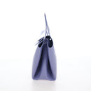 Bottega Veneta Hand Bag Patent leather Purple Silver Auth LN242M-4