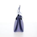 Bottega Veneta Hand Bag Patent leather Purple Silver Auth LN242M-5