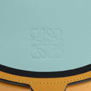 LOEWE Ken Price Collaboration Shoulder Bag Leather Yellow Silver Auth LN244M-15