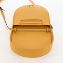 LOEWE Ken Price Collaboration Shoulder Bag Leather Yellow Silver Auth LN244M-20