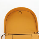 LOEWE Ken Price Collaboration Shoulder Bag Leather Yellow Silver Auth LN244M-21