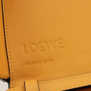 LOEWE Ken Price Collaboration Shoulder Bag Leather Yellow Silver Auth LN244M-22