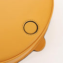 LOEWE Ken Price Collaboration Shoulder Bag Leather Yellow Silver Auth LN244M-25