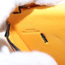 LOEWE Ken Price Collaboration Shoulder Bag Leather Yellow Silver Auth LN244M-29