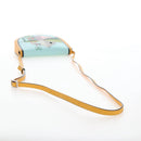 LOEWE Ken Price Collaboration Shoulder Bag Leather Yellow Silver Auth LN244M-7