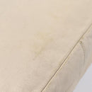 Salvatore Ferragamo Vala Shoulder Bag Leather Ivory Gold Auth LN245-15