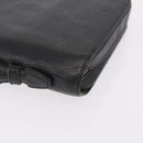 LOUIS VUITTON Taiga Zippy XL Long Wallet Black M44275 LV Auth LN248-12