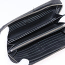 LOUIS VUITTON Taiga Zippy XL Long Wallet Black M44275 LV Auth LN248-17