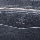 LOUIS VUITTON Taiga Zippy XL Long Wallet Black M44275 LV Auth LN248-21