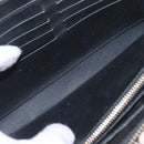 LOUIS VUITTON Taiga Zippy XL Long Wallet Black M44275 LV Auth LN248-23