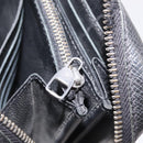 LOUIS VUITTON Taiga Zippy XL Long Wallet Black M44275 LV Auth LN248-25