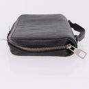 LOUIS VUITTON Taiga Zippy XL Long Wallet Black M44275 LV Auth LN248-6
