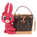 LOUIS VUITTON Animogram Nano Noe Shoulder Bag M11305 LV Auth LN250SM-2