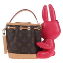 LOUIS VUITTON Animogram Nano Noe Shoulder Bag M11305 LV Auth LN250SM-3