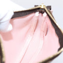LOUIS VUITTON Damier Ebene Vivienne Mini Pochette Accessoires N60402 Auth LN251M-22