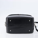 GUCCI Vanity Hand Bag Patent leather 2way Black Silver 013 2122 2490 Auth LN253-12