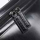 GUCCI Vanity Hand Bag Patent leather 2way Black Silver 013 2122 2490 Auth LN253-18