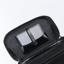 GUCCI Vanity Hand Bag Patent leather 2way Black Silver 013 2122 2490 Auth LN253-20