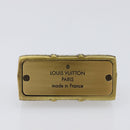 LOUIS VUITTON Monogram Keepall Motif Paper Weight metal Gold Tone LV Auth LN254-10