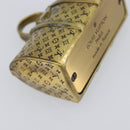 LOUIS VUITTON Monogram Keepall Motif Paper Weight metal Gold Tone LV Auth LN254-12