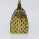 LOUIS VUITTON Monogram Keepall Motif Paper Weight metal Gold Tone LV Auth LN254-5