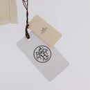 HERMES Towel Cotton 2 Set Ivory Auth LN257-12