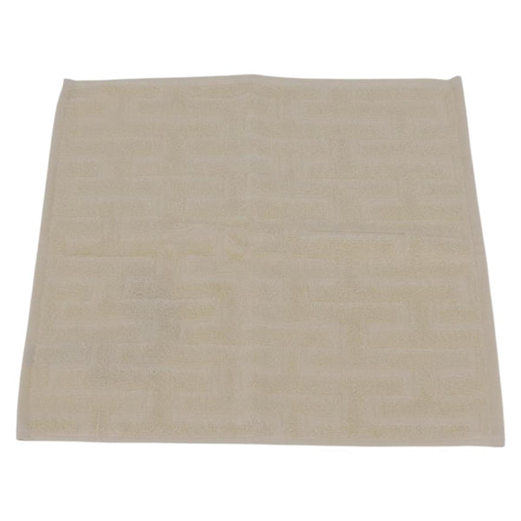 HERMES Towel Cotton 2 Set Ivory Auth LN257