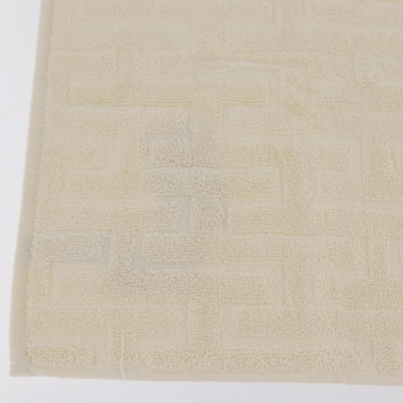 HERMES Towel Cotton 2 Set Ivory Auth LN257