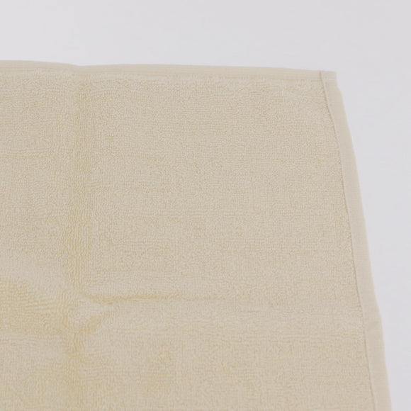 HERMES Towel Cotton 2 Set Ivory Auth LN257