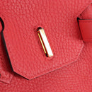 HERMES Birkin 30 Hand Bag Taurillon ClemenceLeather Pink Gold Auth LN261SM-24