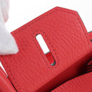 HERMES Birkin 30 Hand Bag Taurillon ClemenceLeather Pink Gold Auth LN261SM-25