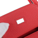 HERMES Birkin 30 Hand Bag Taurillon ClemenceLeather Pink Gold Auth LN261SM-26