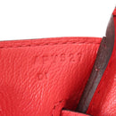 HERMES Birkin 30 Hand Bag Taurillon ClemenceLeather Pink Gold Auth LN261SM-41