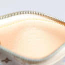 LOUIS VUITTON Monogram Multicolor Pochette Cles Purse White M92655 LV Auth LN266-14