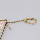 LOUIS VUITTON Monogram Multicolor Pochette Cles Purse White M92655 LV Auth LN266-7