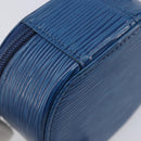 LOUIS VUITTON Epi Ecrin Bijoux 10 Jewelry Box Blue M48225 LV Auth LN267-11