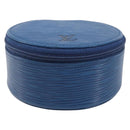 LOUIS VUITTON Epi Ecrin Bijoux 10 Jewelry Box Blue M48225 LV Auth LN267-2